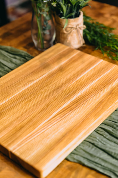 Edge Grain Ash Serving Board (One-Off 002)