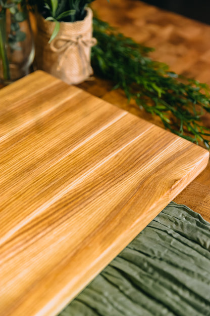 Edge Grain Ash Serving Board (One-Off 002)