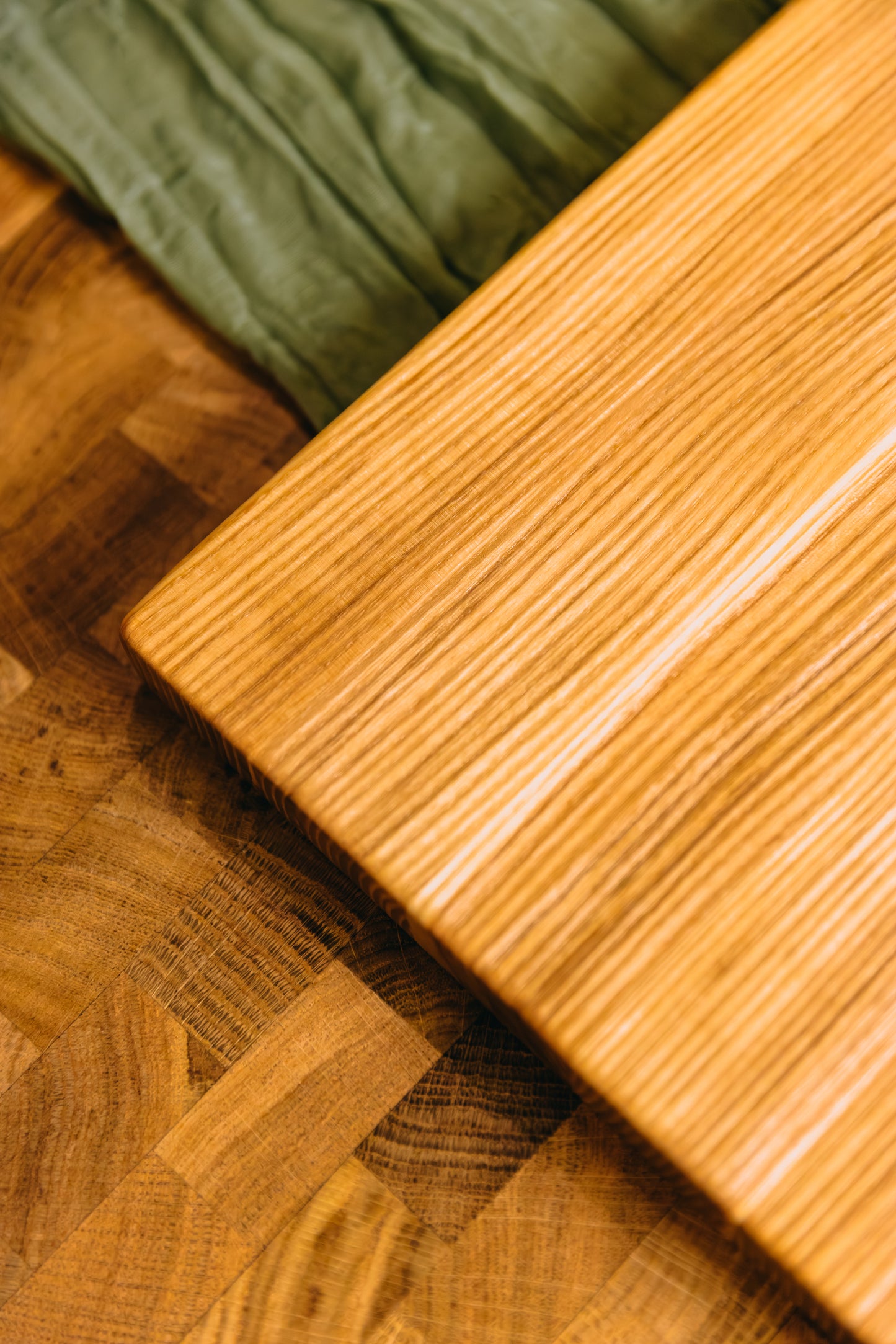 Edge Grain Ash Serving Board (One-Off 002)