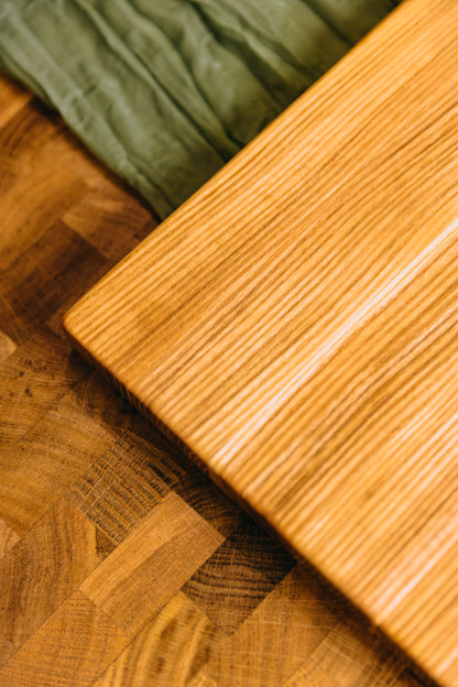 Edge Grain Ash Serving Board (One-Off 002)