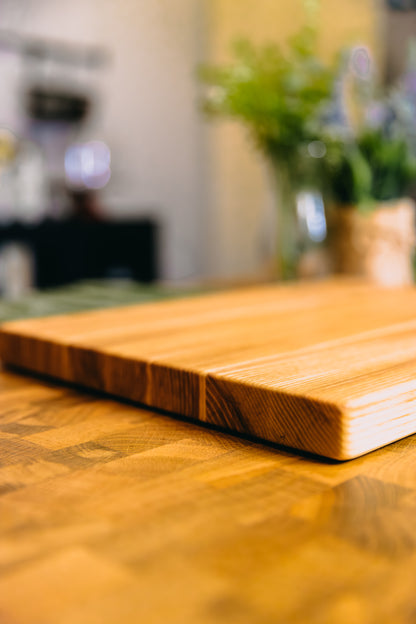 Edge Grain Ash Serving Board (One-Off 002)