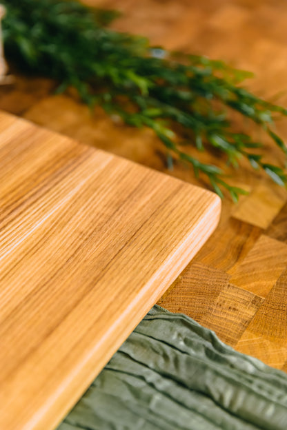 Edge Grain Ash Serving Board (One-Off 002)