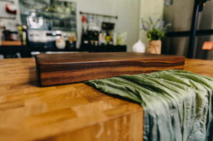 Edge Grain Black Walnut Cutting Board