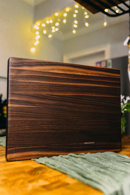 Edge Grain Black Walnut Cutting Board