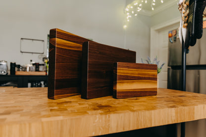 Edge Grain Black Walnut Cutting Board