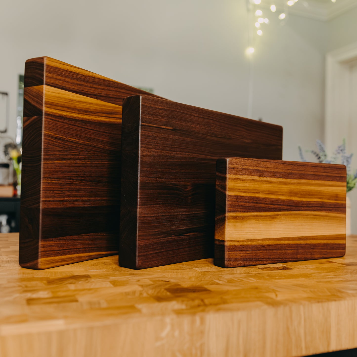 Edge Grain Black Walnut Cutting Board