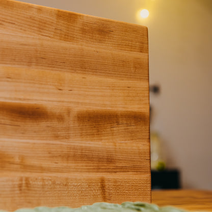 Edge Grain Hard Maple Cutting Board - One-Off 001 - "Curly"