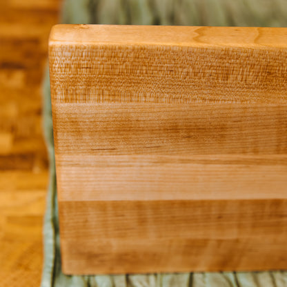 Edge Grain Hard Maple Serving Board (One-Off 004) - "Curly"