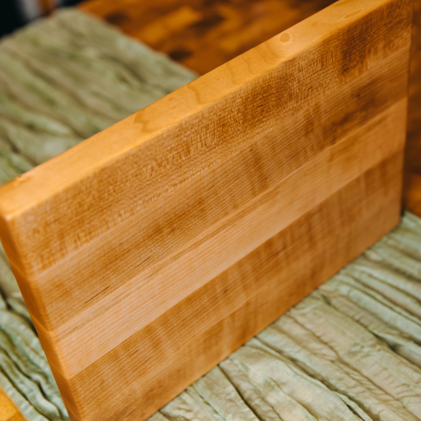 Edge Grain Hard Maple Serving Board (One-Off 004) - "Curly"