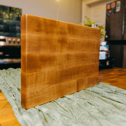 Edge Grain Hard Maple Serving Board (One-Off 004) - "Curly"