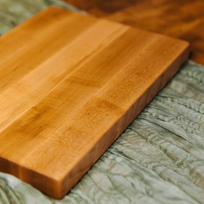 Edge Grain Hard Maple Serving Board (One-Off 004) - "Curly"