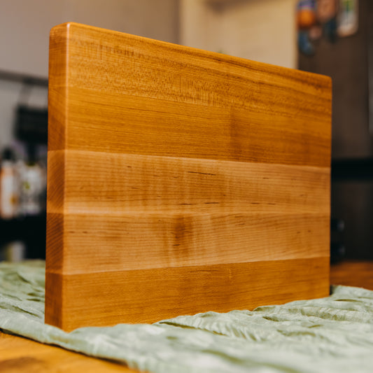 Edge Grain Hard Maple Serving Board (One-Off 005) - "Curly"