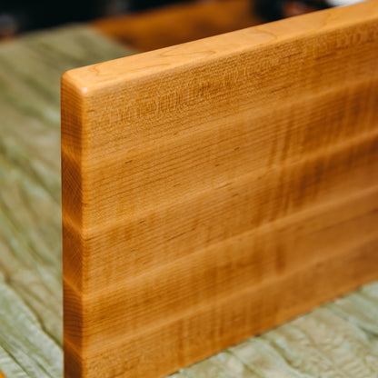 Edge Grain Hard Maple Serving Board (One-Off 006) - "Curly"