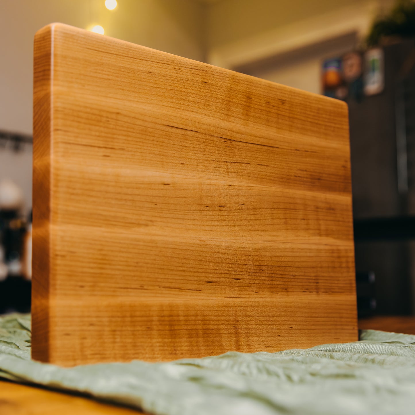 Edge Grain Hard Maple Serving Board (One-Off 006) - "Curly"