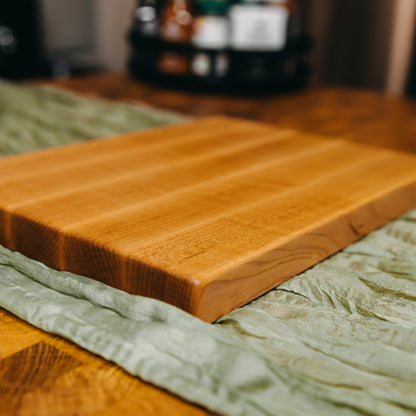 Edge Grain Hard Maple Serving Board (One-Off 006) - "Curly"