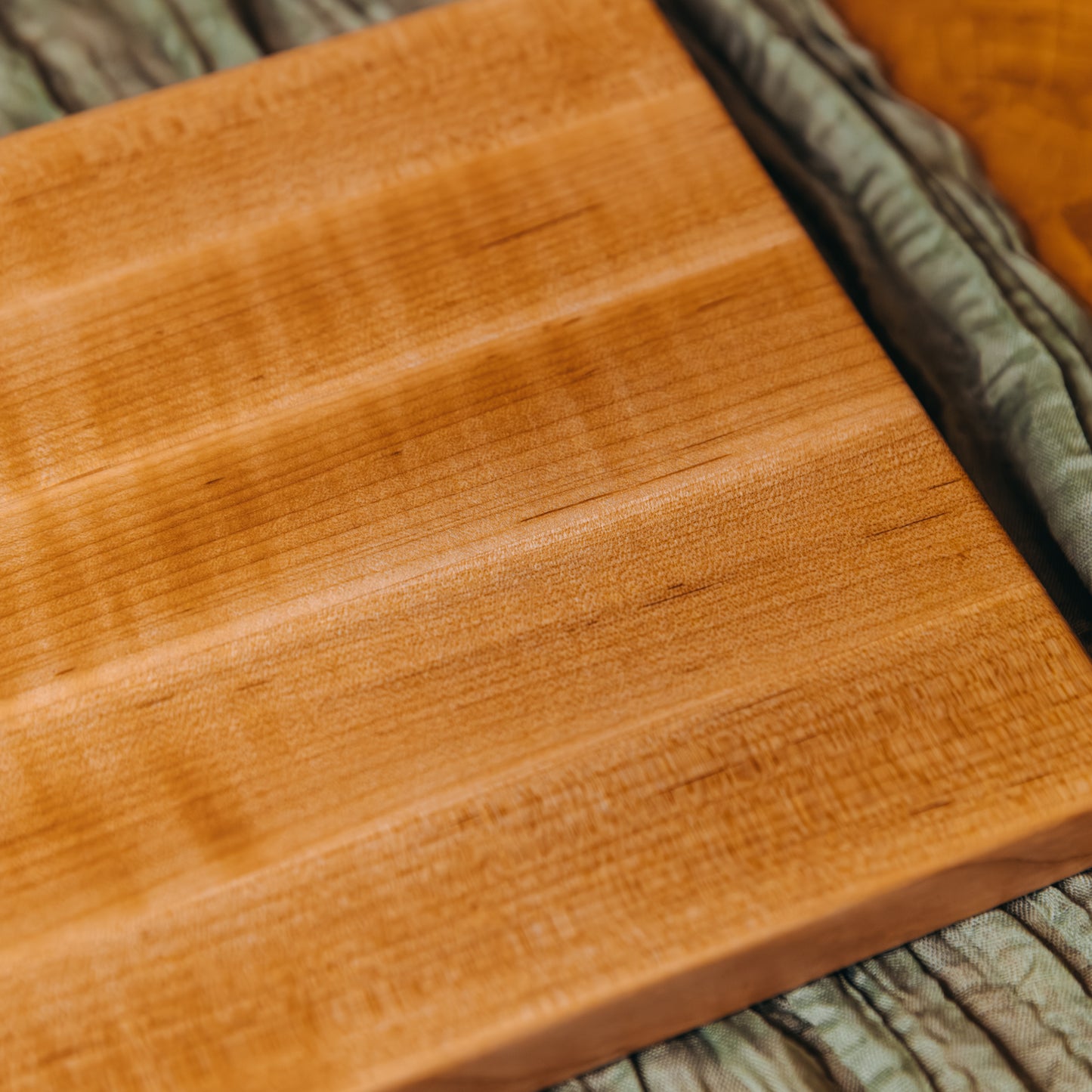 Edge Grain Hard Maple Serving Board (One-Off 006) - "Curly"