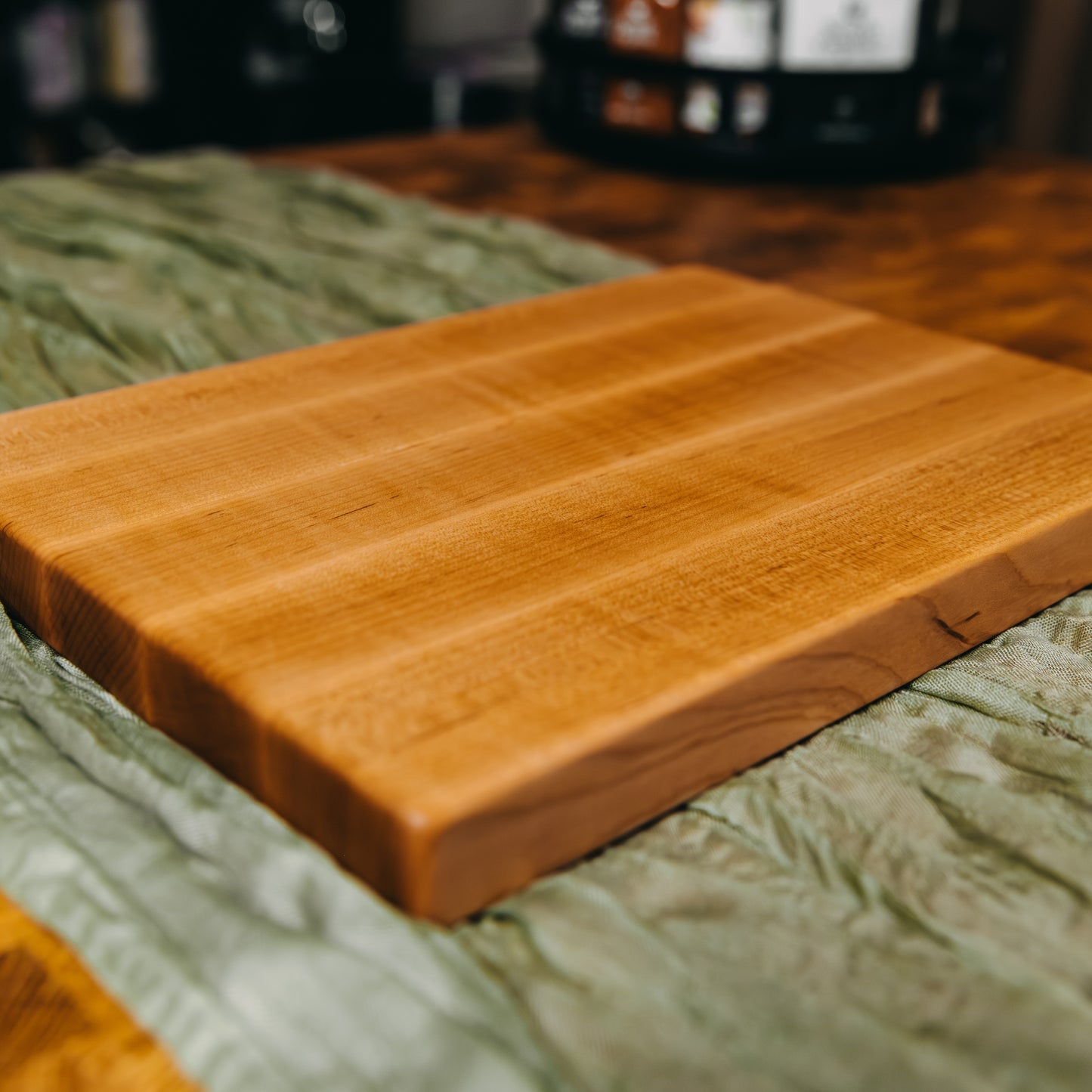 Edge Grain Hard Maple Serving Board (One-Off 006) - "Curly"