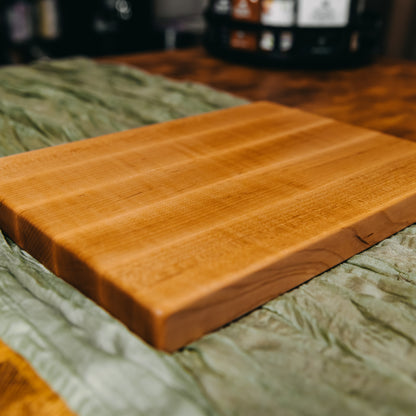 Edge Grain Hard Maple Serving Board (One-Off 006) - "Curly"