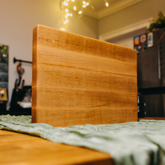 Edge Grain Hard Maple Serving Board (One-Off 007) - "Curly"