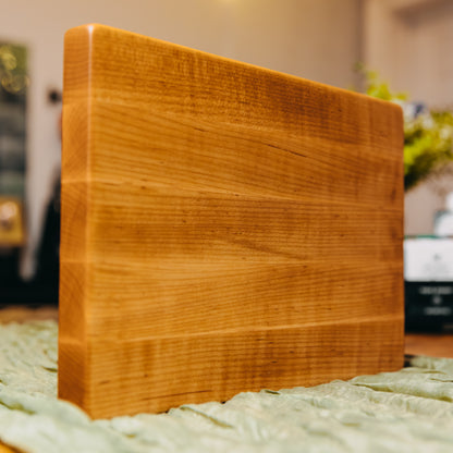 Edge Grain Hard Maple Serving Board (One-Off 007) - "Curly"