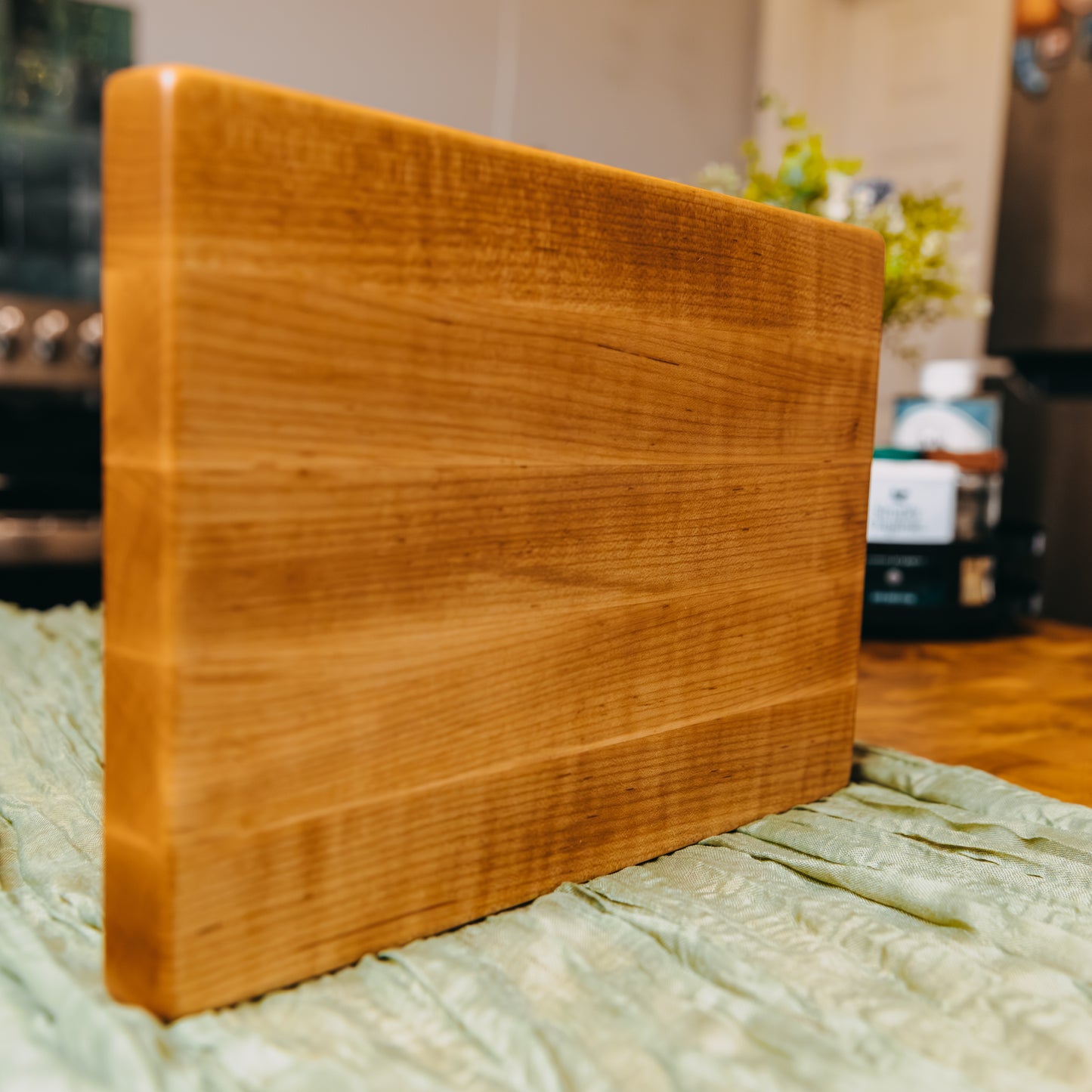 Edge Grain Hard Maple Serving Board (One-Off 007) - "Curly"