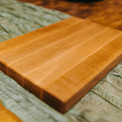 Edge Grain Hard Maple Serving Board (One-Off 007) - "Curly"