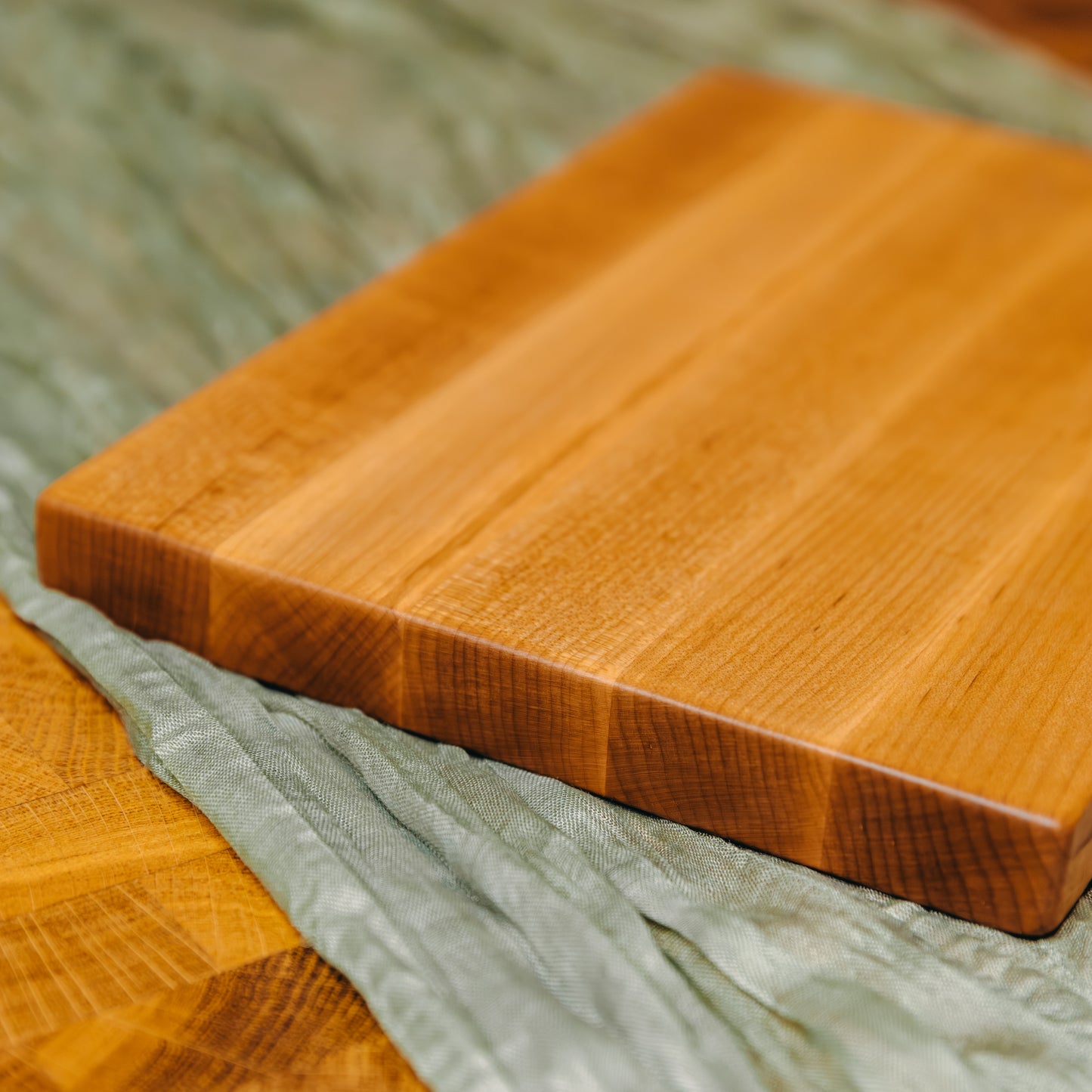 Edge Grain Hard Maple Serving Board (One-Off 007) - "Curly"