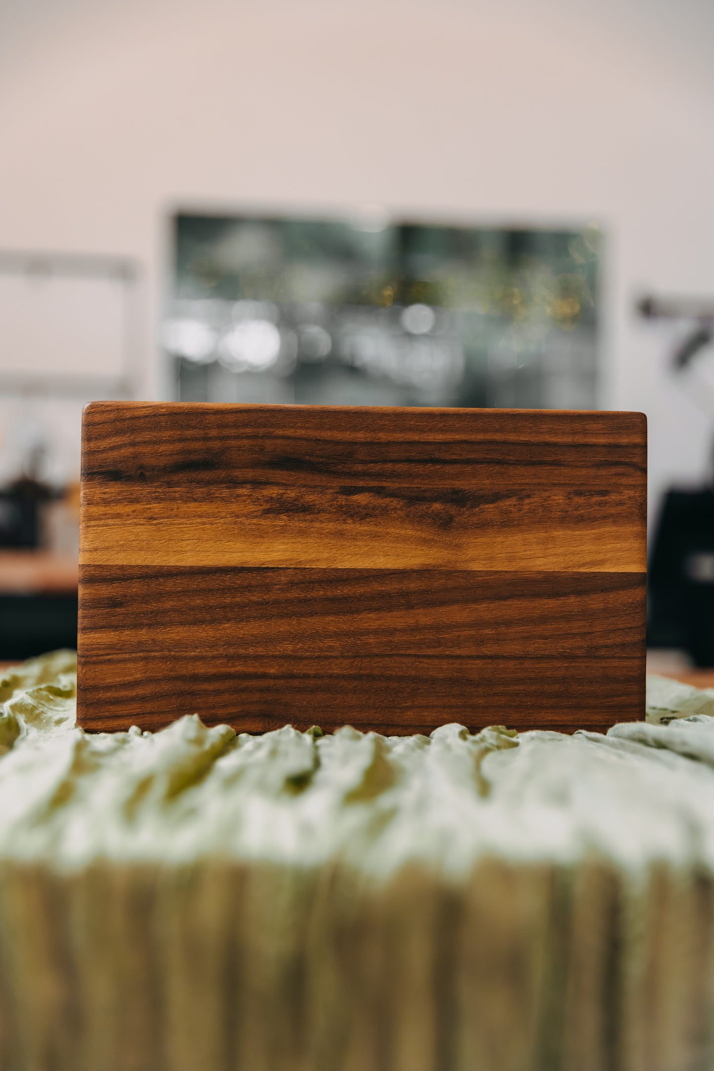 Edge Grain Black Walnut Spice Board - A Forest Goblin Original