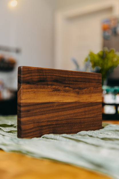 Edge Grain Black Walnut Spice Board - A Forest Goblin Original