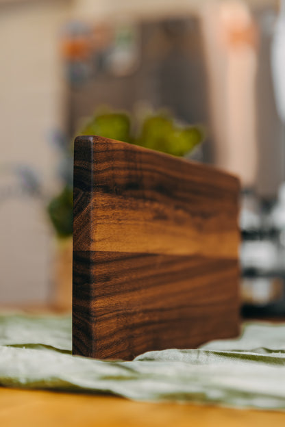 Edge Grain Black Walnut Spice Board - A Forest Goblin Original