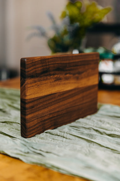 Edge Grain Black Walnut Spice Board - A Forest Goblin Original