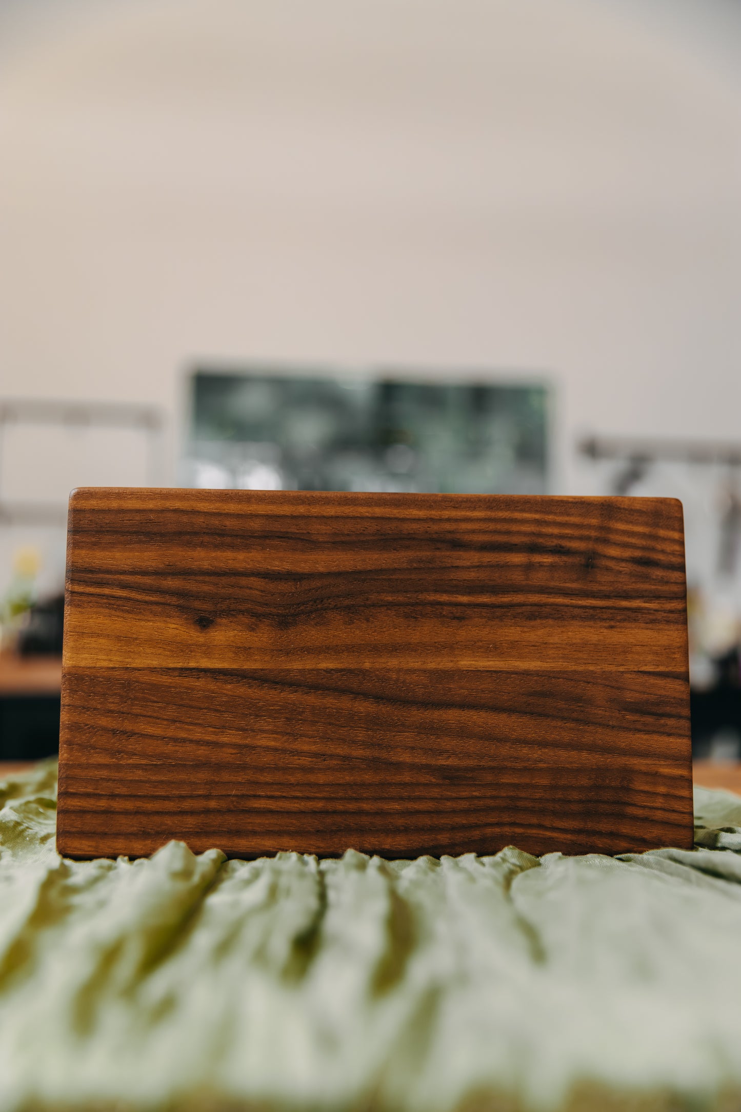 Edge Grain Black Walnut Spice Board - A Forest Goblin Original