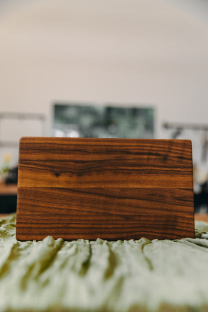 Edge Grain Black Walnut Spice Board - A Forest Goblin Original