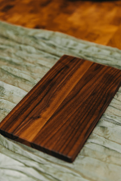 Edge Grain Black Walnut Spice Board - A Forest Goblin Original