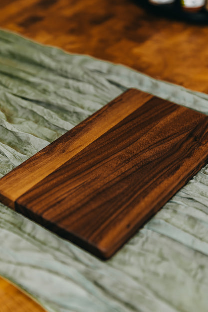 Edge Grain Black Walnut Spice Board - A Forest Goblin Original