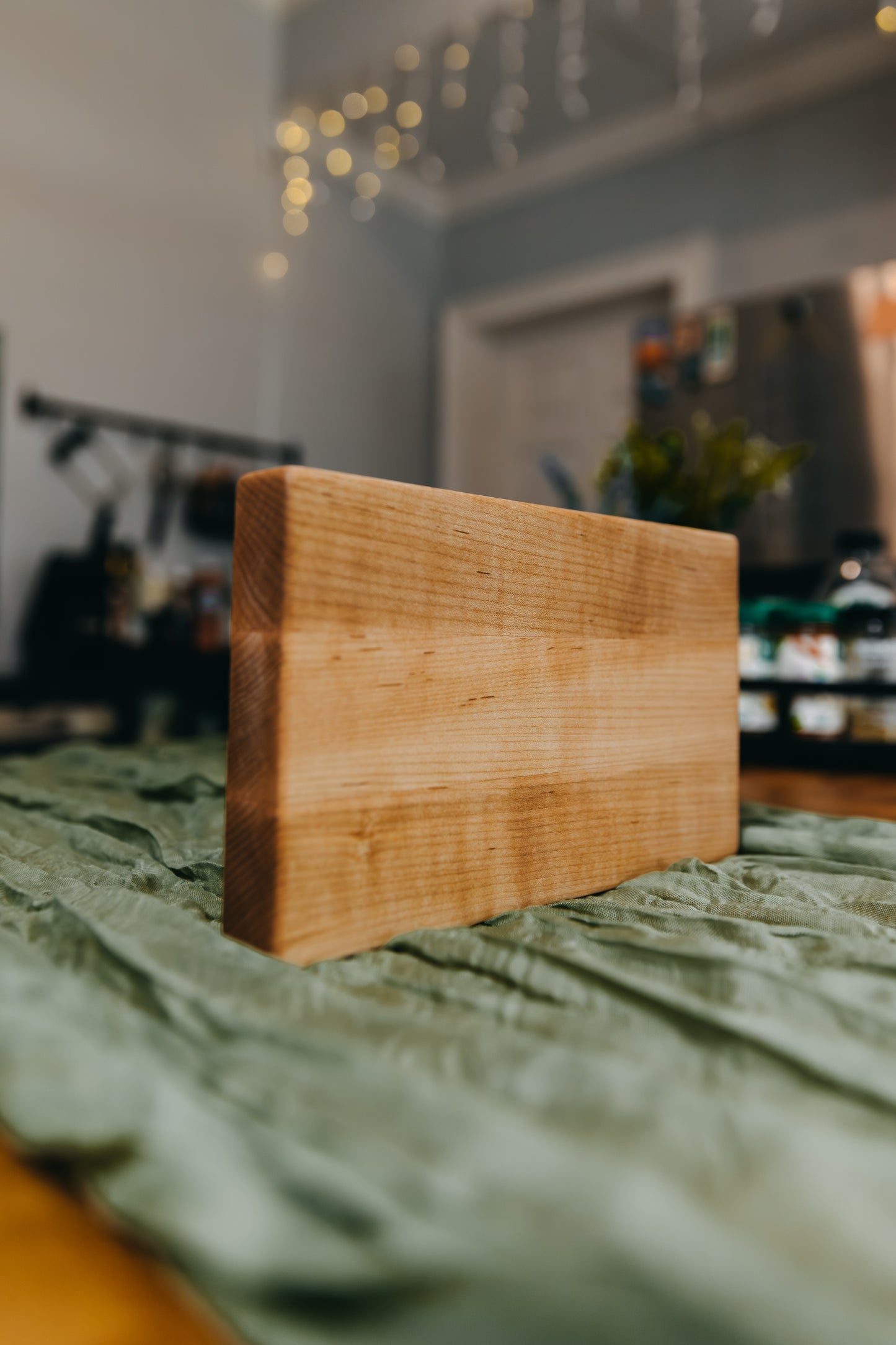 Edge Grain Hard Maple Serving Board (One-Off 008) - "Curly"