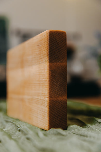 Edge Grain Hard Maple Serving Board (One-Off 008) - "Curly"