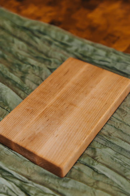 Edge Grain Hard Maple Serving Board (One-Off 008) - "Curly"