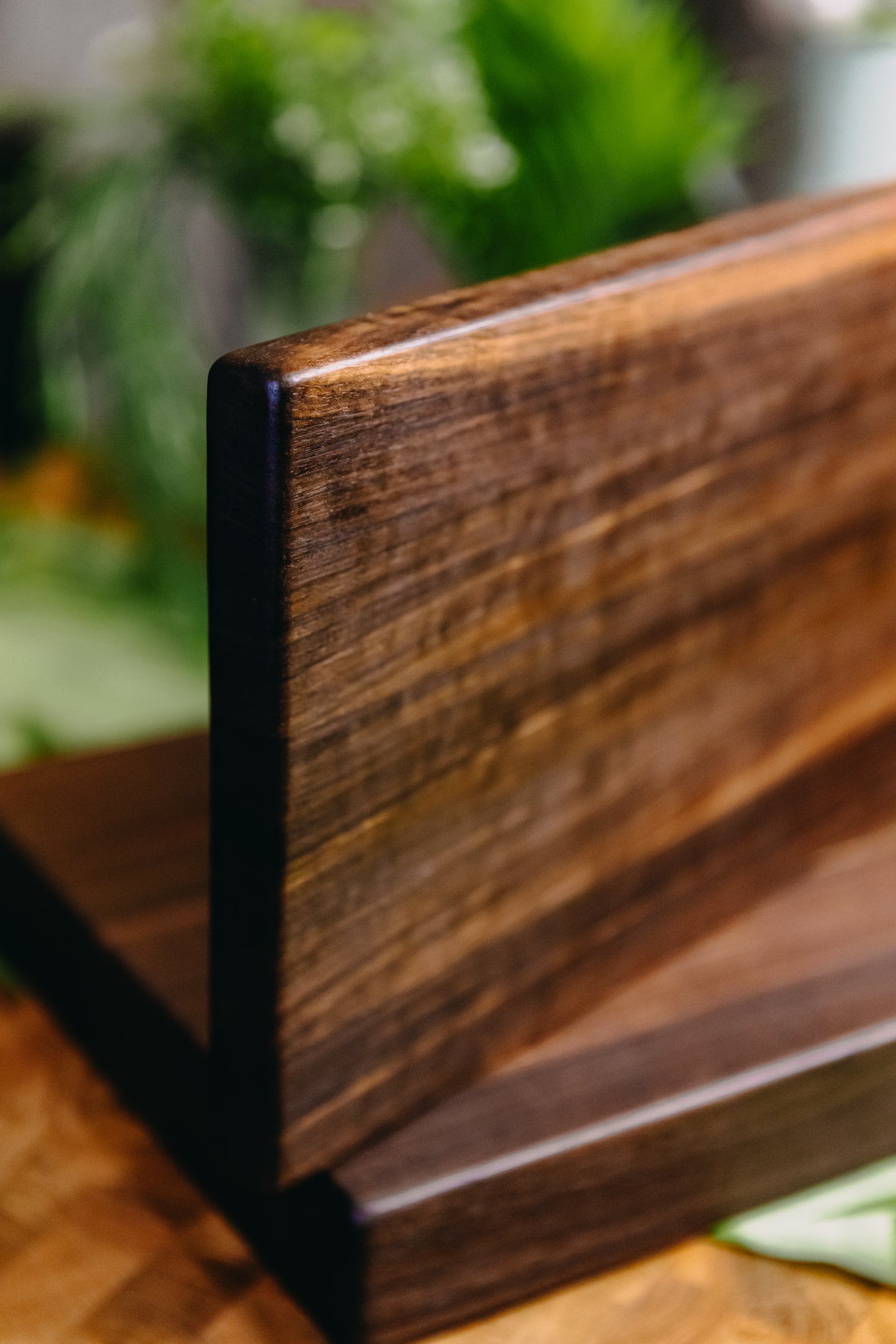 Edge Grain Black Walnut Serving Board