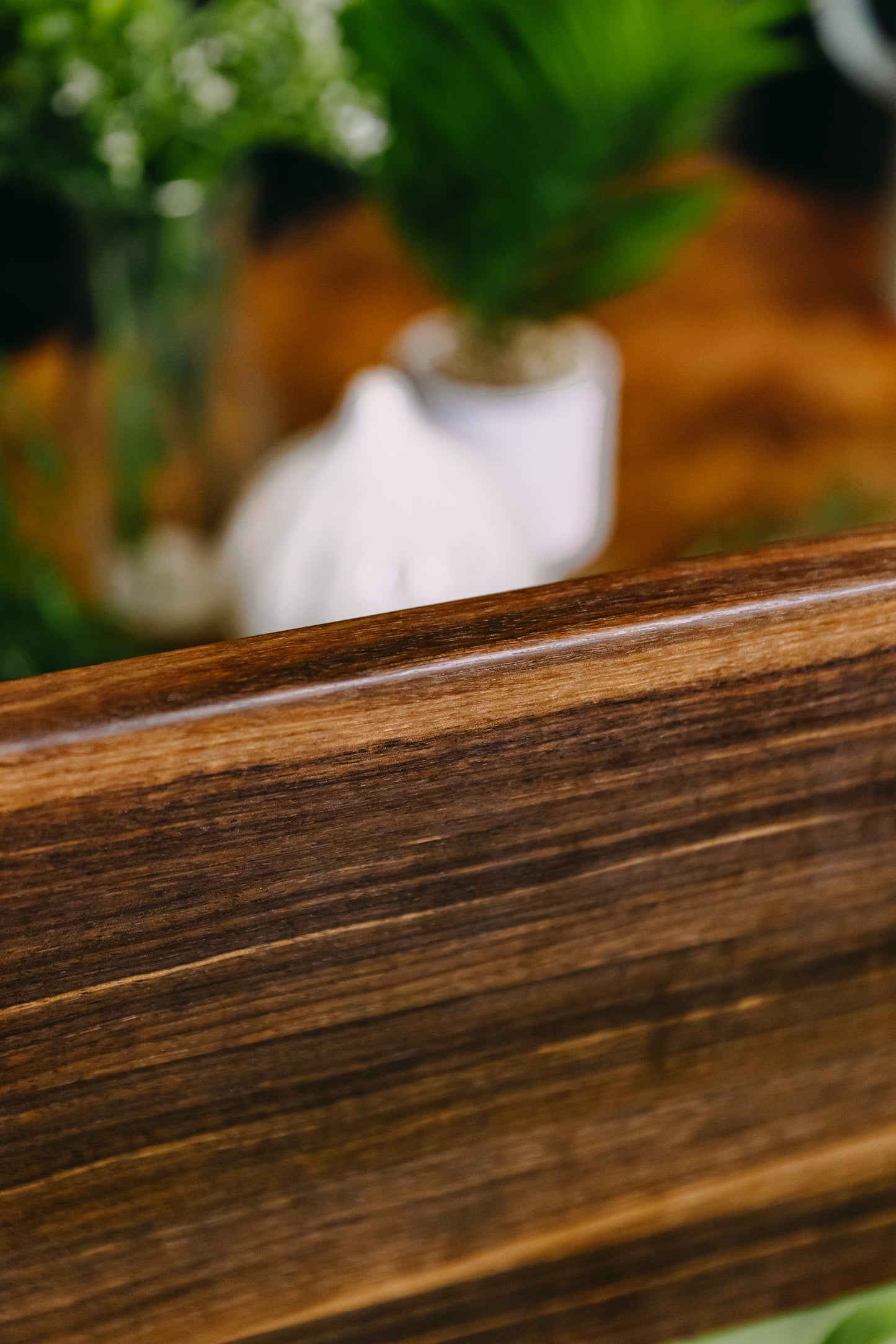 Edge Grain Black Walnut Serving Board (One-Off 001)