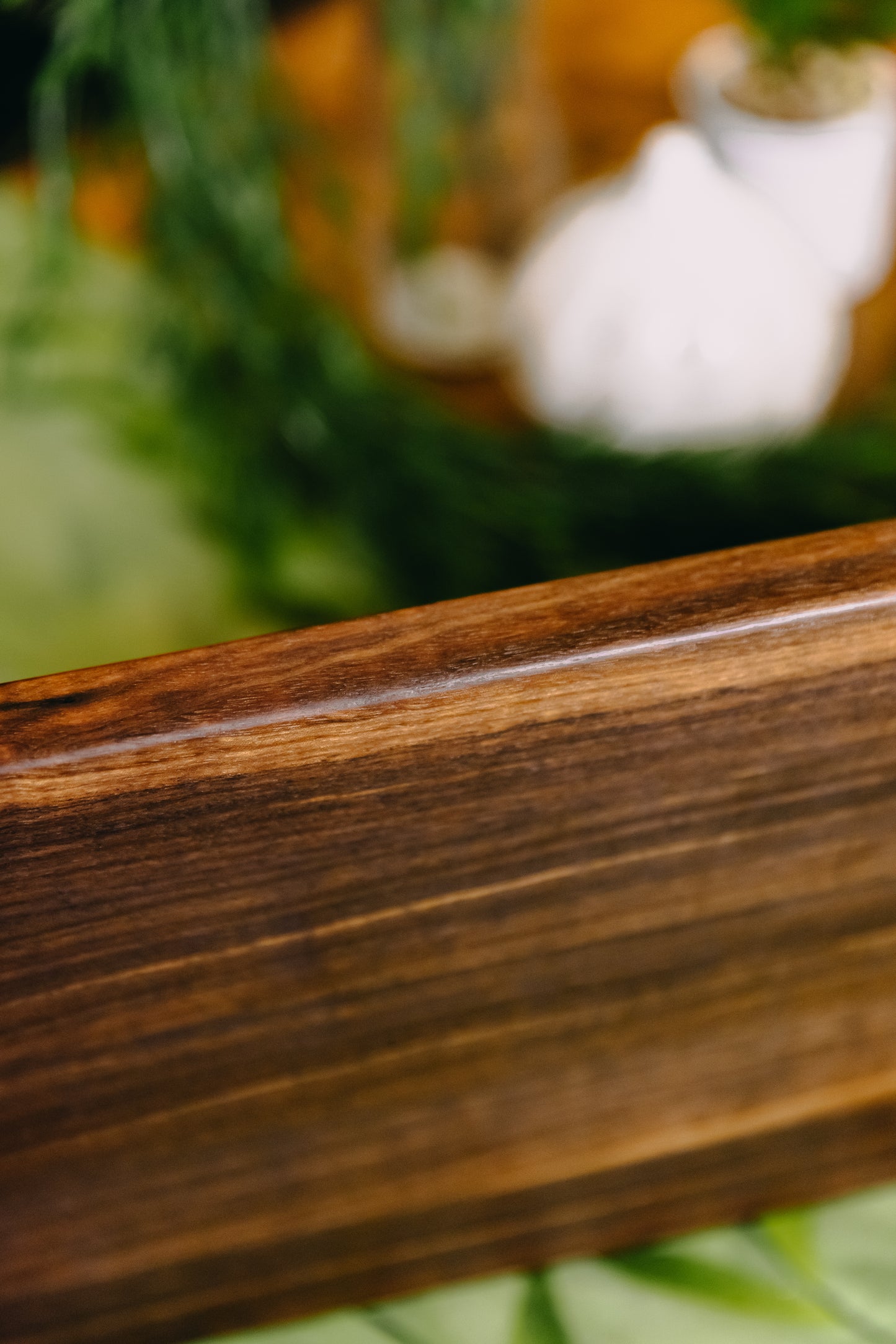 Edge Grain Black Walnut Serving Board (One-Off 001)