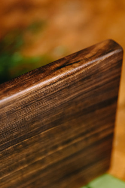 Edge Grain Black Walnut Serving Board (One-Off 001)