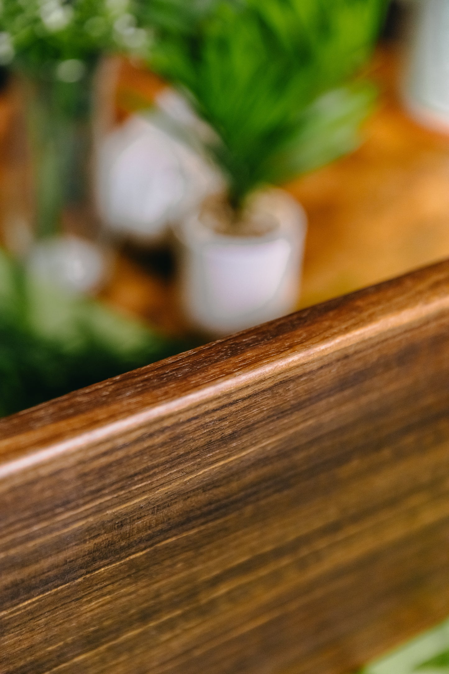 Edge Grain Black Walnut Serving Board (One-Off 001)